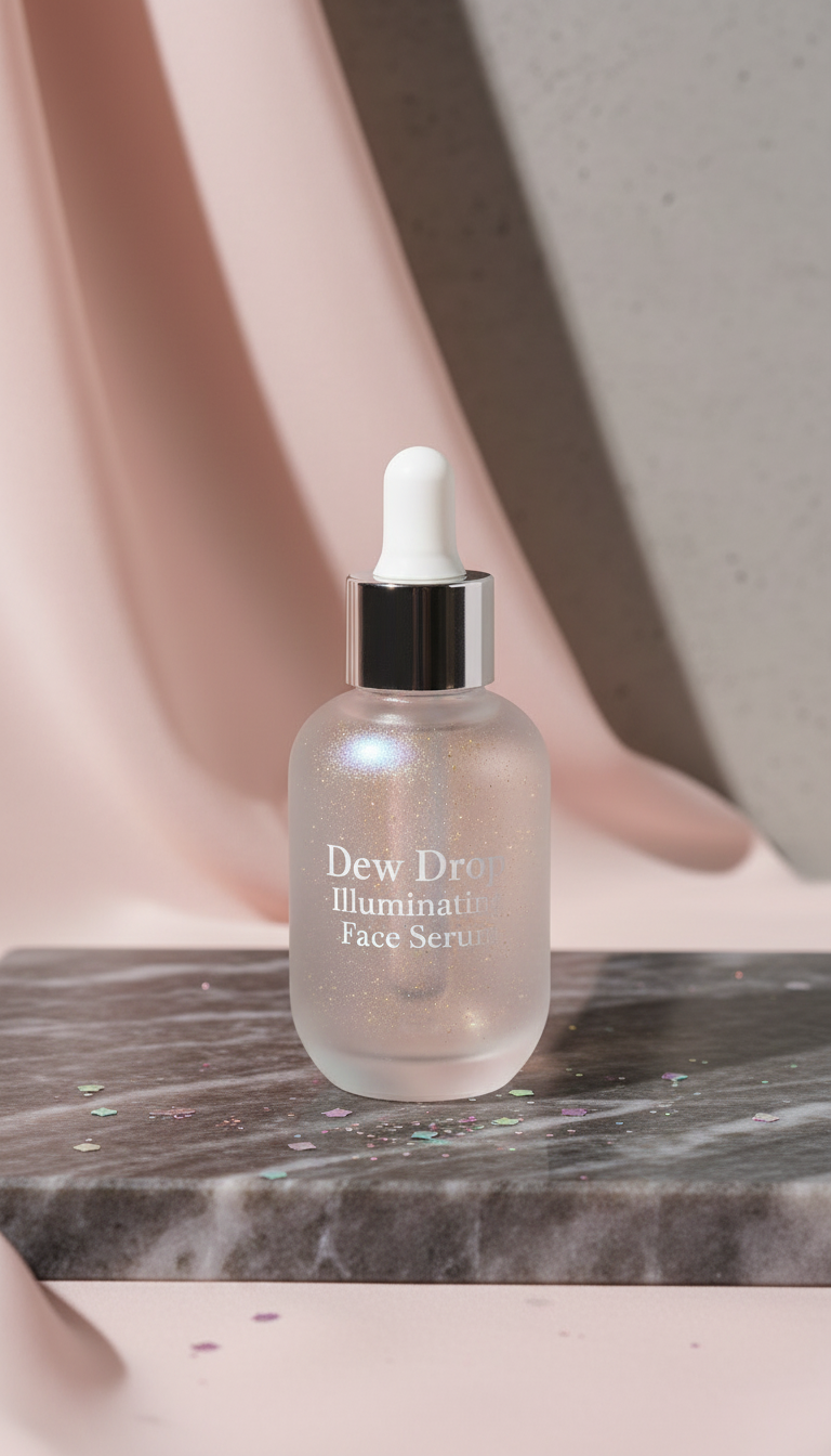 Illuminating Face Serum in a new setting